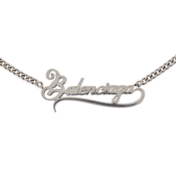 Buy Balenciaga Necklace 'Silver' - 674577 TZ99I 0911 | GOAT