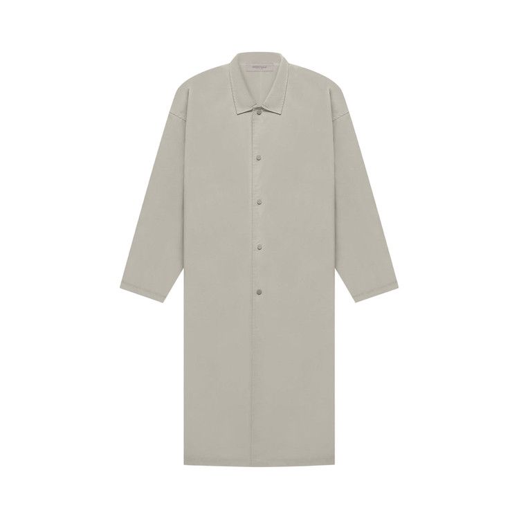 Fear Of God Essentials Long Coat 'smoke'