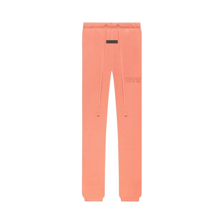 Buy Fear of God Essentials Sweatpant 'Coral' - 130SU222022F | GOAT