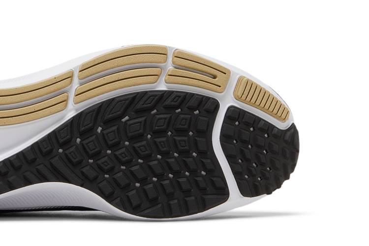 Nike Men's Air Zoom Pegasus 38 (NFL New Orleans Saints) Running Shoes in Black, Size: 10 | DJ0853-001