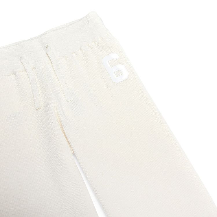Mm6 Maison Margiela Kids Trousers Off White