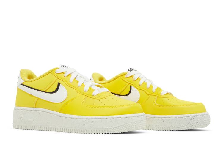 Nike Air Force 1 LV8 Grade School Lifestyle Shoes Yellow DQ0359