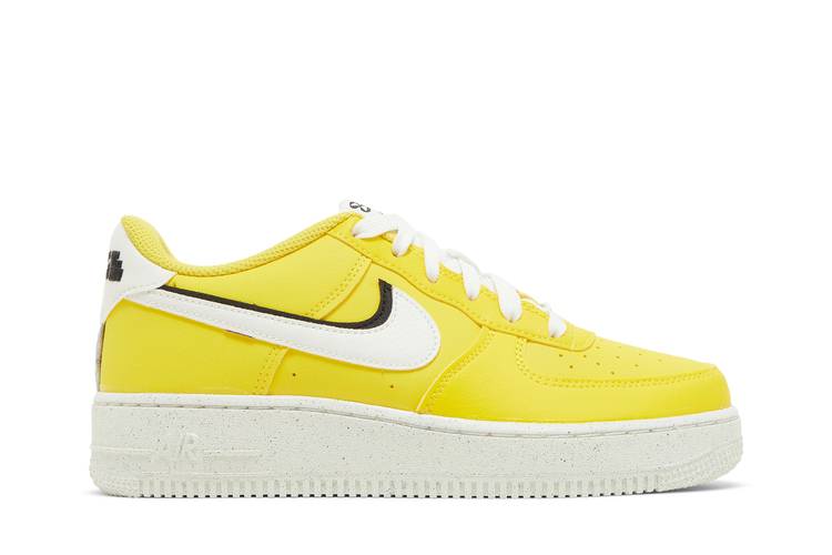 Nike Air Force 1 LV8 Grade School Lifestyle Shoes Yellow DQ0359