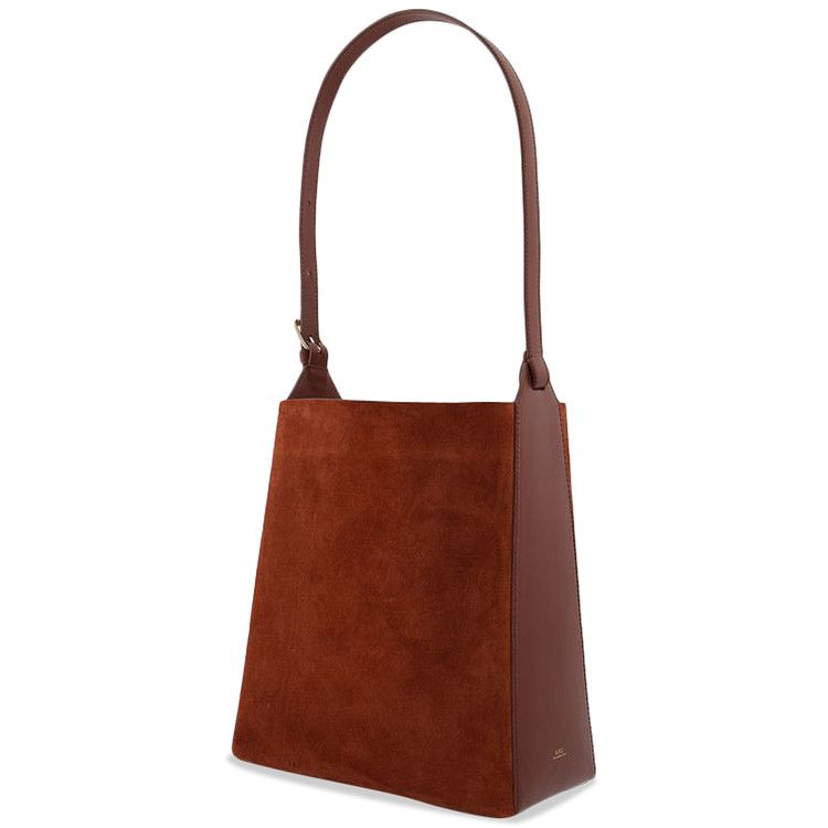 Buy A.P.C. Virginie Bag 'Brandy' - PXBRT F61633 BRAN | GOAT