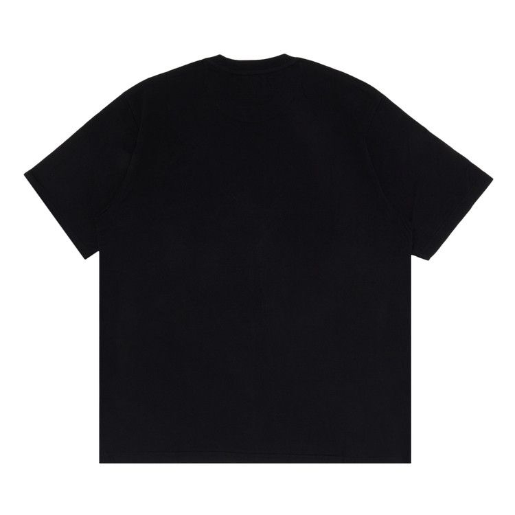Supreme Mary Rhinestone Shorts-Sleeve Top Black