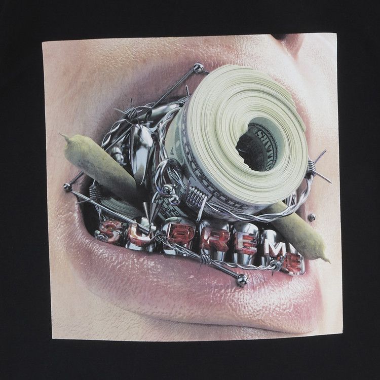 Tシャツ・カットソー Supreme Braces T-Shirt Supreme Braces Tee Black Men's - FW22 - US