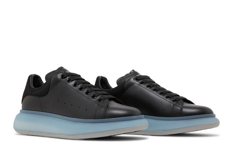 Alexander McQueen Oversized Sneaker Black Frosty Blue