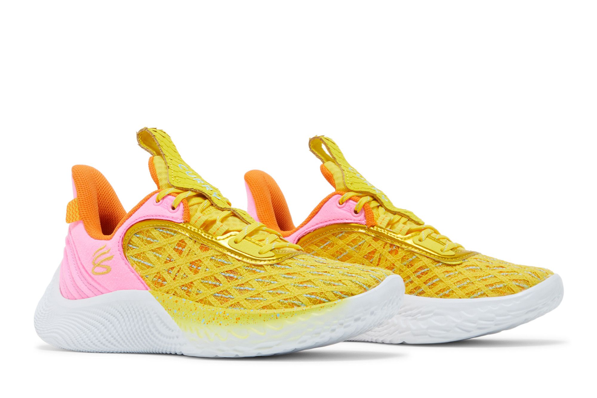 Pre-owned Curry Brand Sesame Street X Curry Flow 9 Gs 'street Pack - Play Big' In Yellow