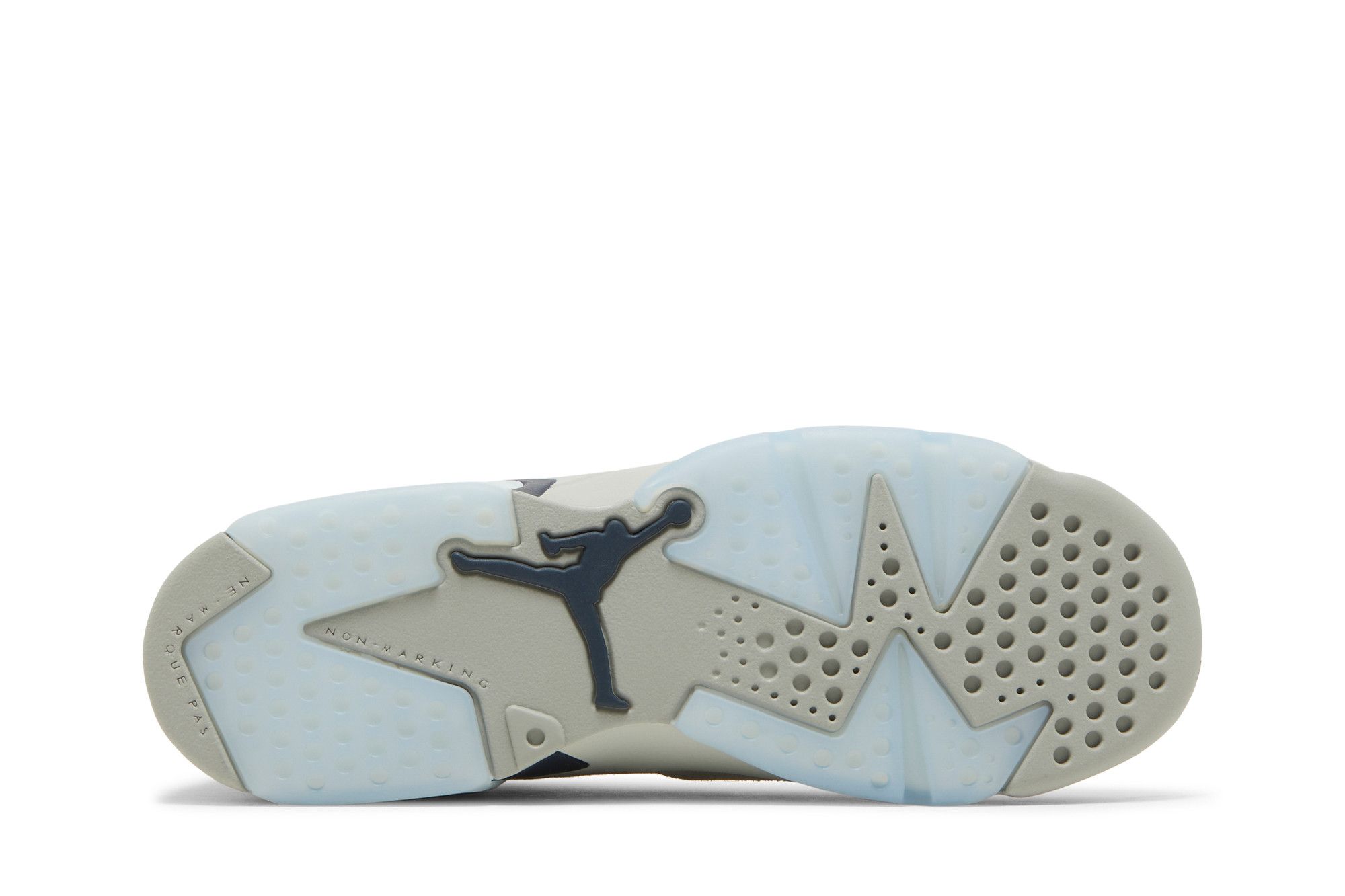 Pre-owned Air Jordan 6 Retro Gs 'georgetown' In Grey