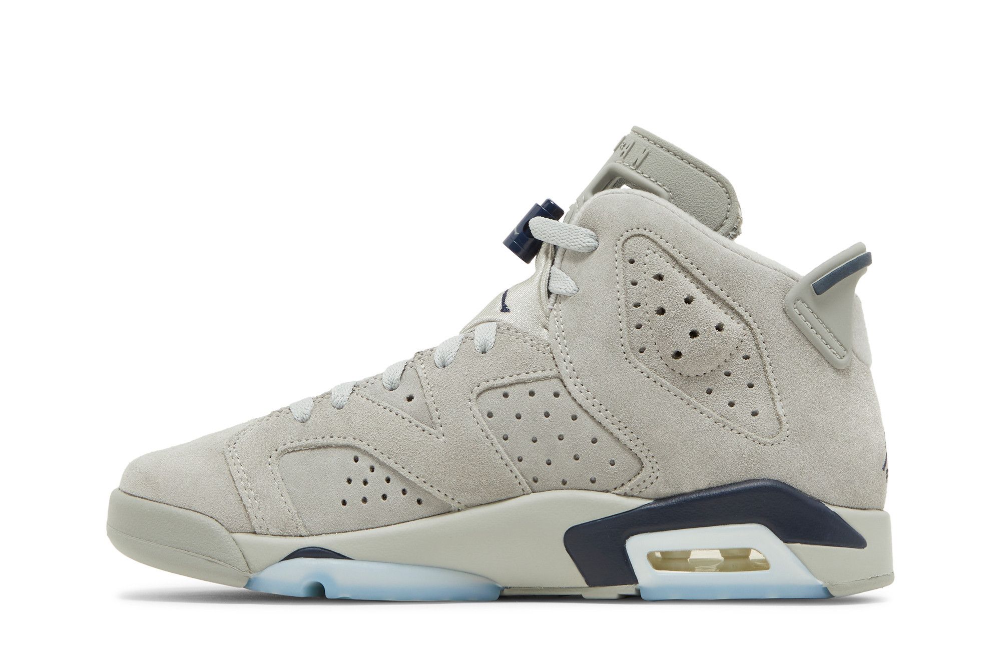 Pre-owned Air Jordan 6 Retro Gs 'georgetown' In Grey