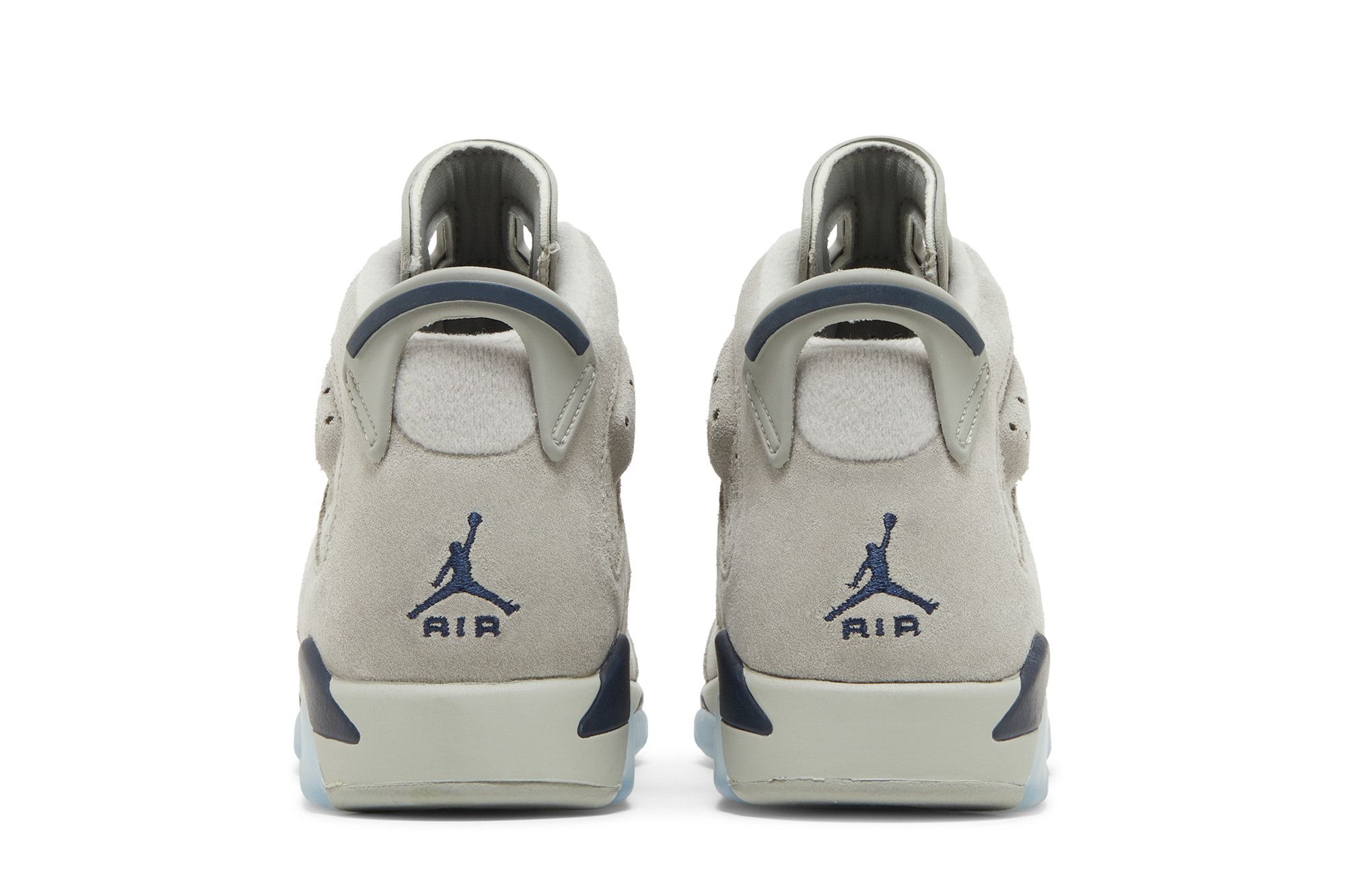 Pre-owned Air Jordan 6 Retro Gs 'georgetown' In Grey