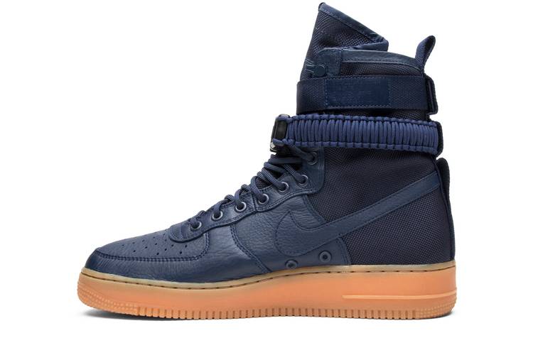 Buy Air Force 1 Supreme Patent Leather 'Midnight Navy' - 313644