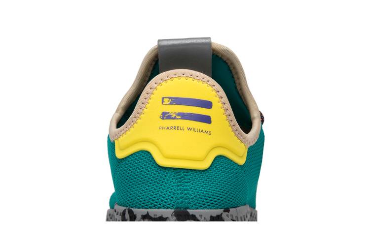 Adidas Pharrell Williams Tennis HU Green Yellow Marble Size 13 SHW  675001-CQ1872