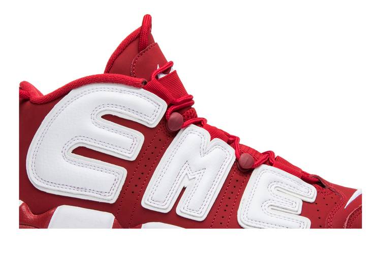 Buy Supreme x Air More Uptempo 'Red' - 902290 600 | GOAT
