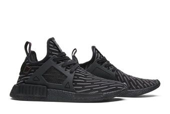 Nmd xr1 primeknit deals triple black