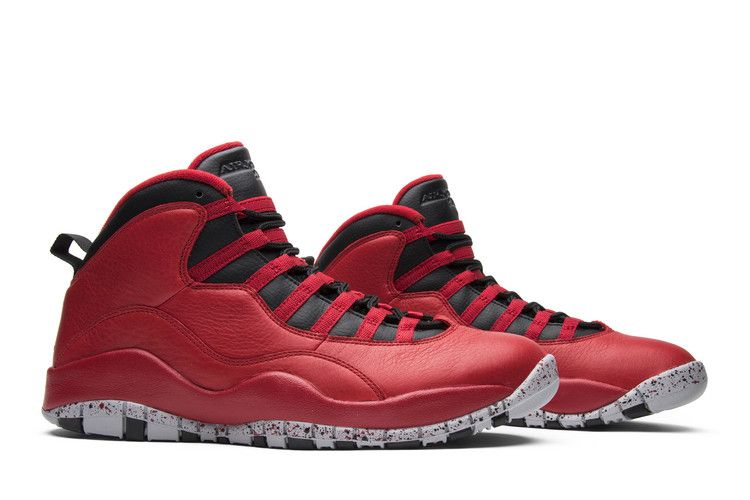 Jordan retro 10 discount red and black