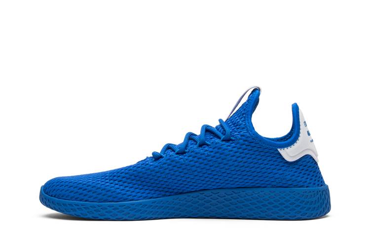 adidas Originals Pharrell Williams Tennis HU Shoes in Blue Knit Limited  Stock