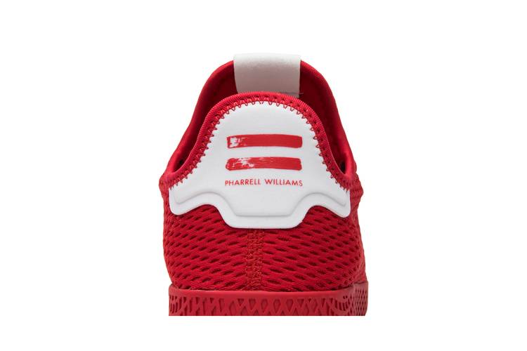 Adidas Tennis Hu V2 Pharrell Williams Shoes Size 11 Scarlet Red BB9542 