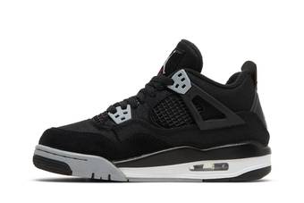 Buy Air Jordan 4 Retro SE GS Black Canvas DV0553 006 GOAT