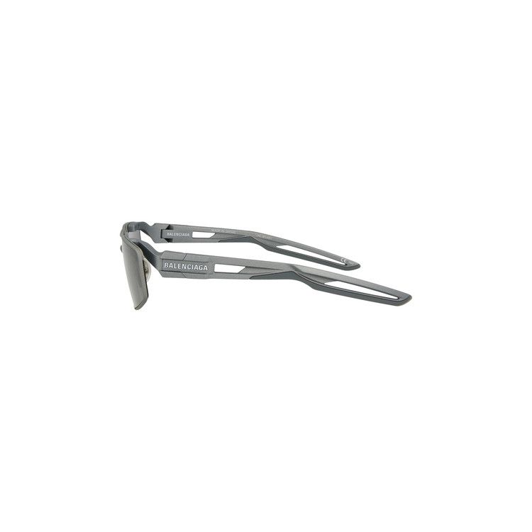 Balenciaga Square Frame Sunglasses Silver