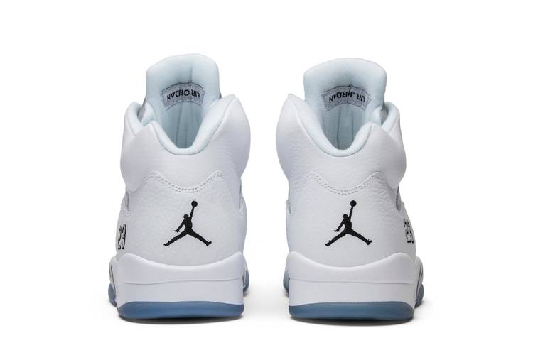 Size 10 - Jordan 5 Retro Metallic White 2015 886549388829 