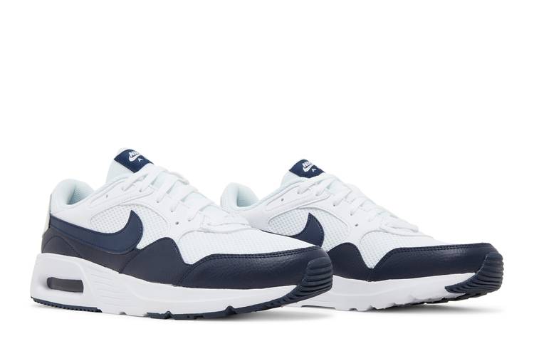 nike air max sc white/obsidian/university red