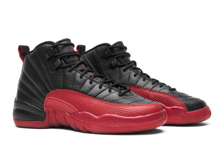 Buy Air Jordan 12 Retro BG 'Flu Game' 2016 - 153265 002 - Black | GOAT