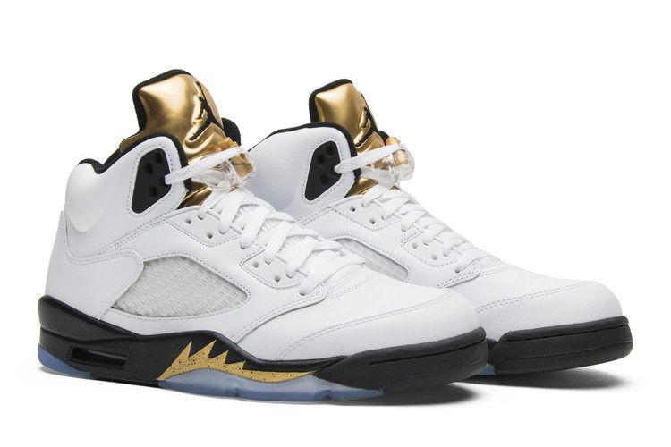 gold jordan 5