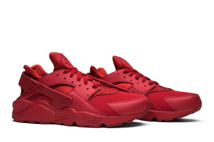red huaraches size 8