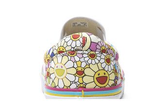 sakuratfオリーブ38 Buy Takashi Murakami Classic Slip-On LX 'Multi Flower' - VN