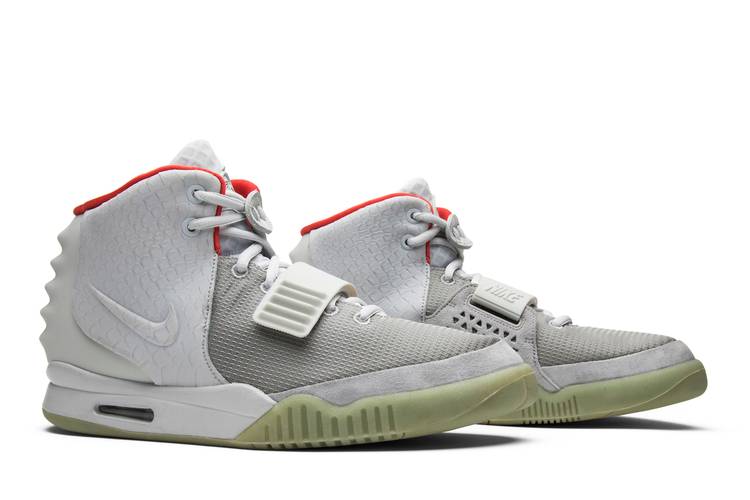 DS Nike Air Yeezy 2 sz12 Pure Platinum Off White Kanye West LV Virgil  508214 010