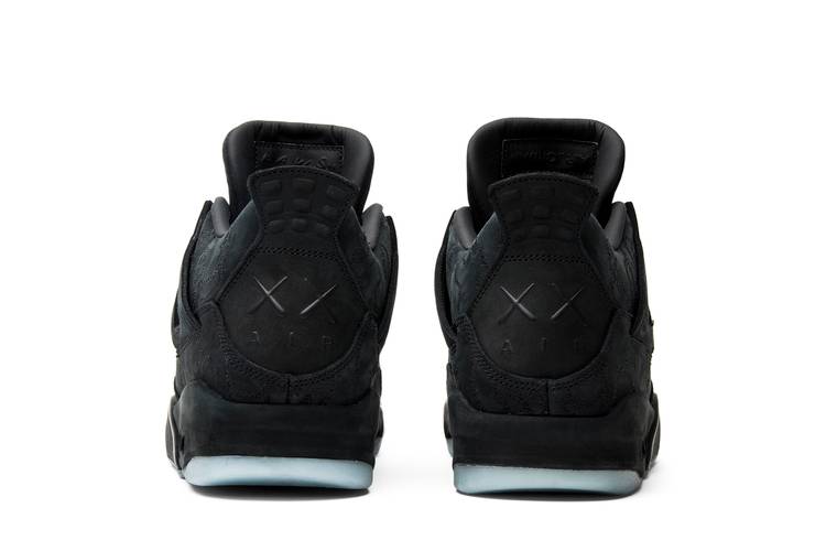 Buy KAWS x Air Jordan 4 Retro 'Black' - 930155 001 - Black | GOAT