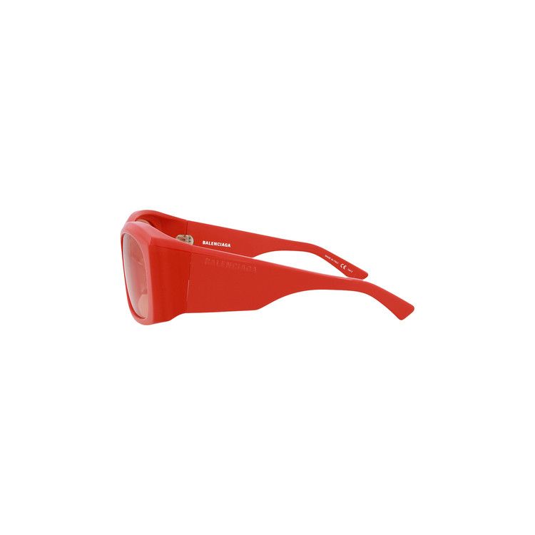 Balenciaga Aviator Sunglasses Red
