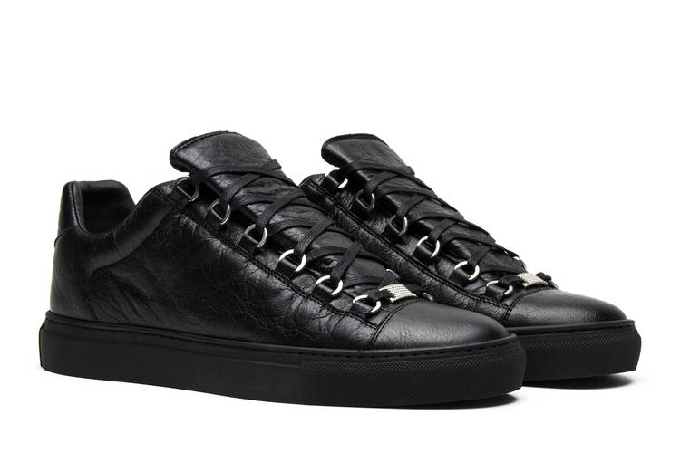 Balenciaga Tess sgomma Lowtop Sneakers Blackgreen EUR Size 43US 10   eBay