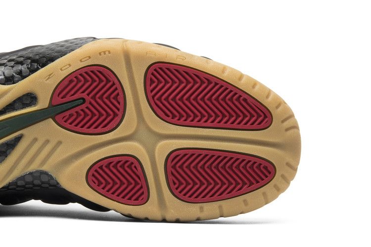 USED Foamposite “Gucci” Black, red and green Sneakers with Gum Sole ***NO BOX*** Nike Air Foamposite Pro Gucci Men main image 4