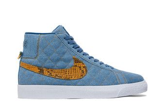 Buy Supreme x Zoom Blazer Mid QS SB 'Denim' - DX8421 400 | GOAT