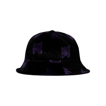 Buy Needles Bermuda Hat 'Black/Purple' - LQ037 BLAC | GOAT