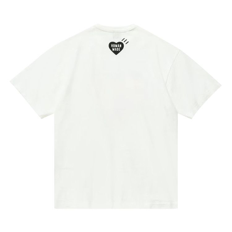 Buy Human Made T-Shirt #1 'White' - HM24TE001 WHIT | GOAT