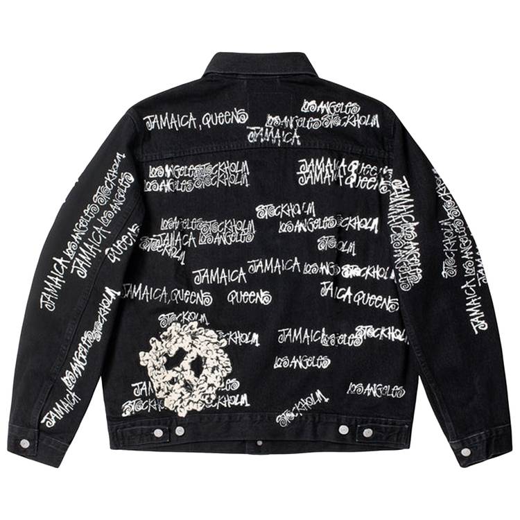 Buy Stussy x Denim Tears x Our Legacy TTL Denim Jacket 'Black