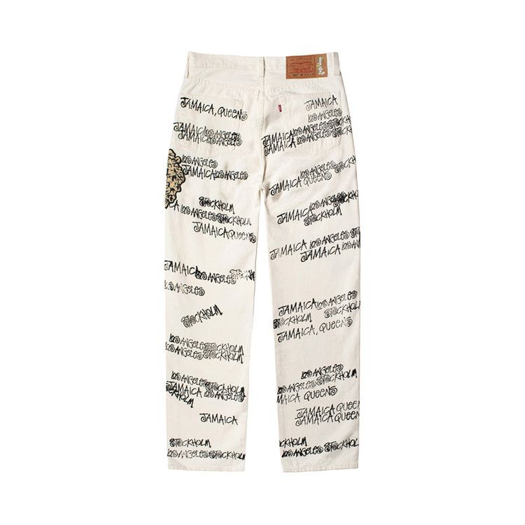 Stussy X Denim Tears X Our Legacy Ttl 501 Jean 'white'