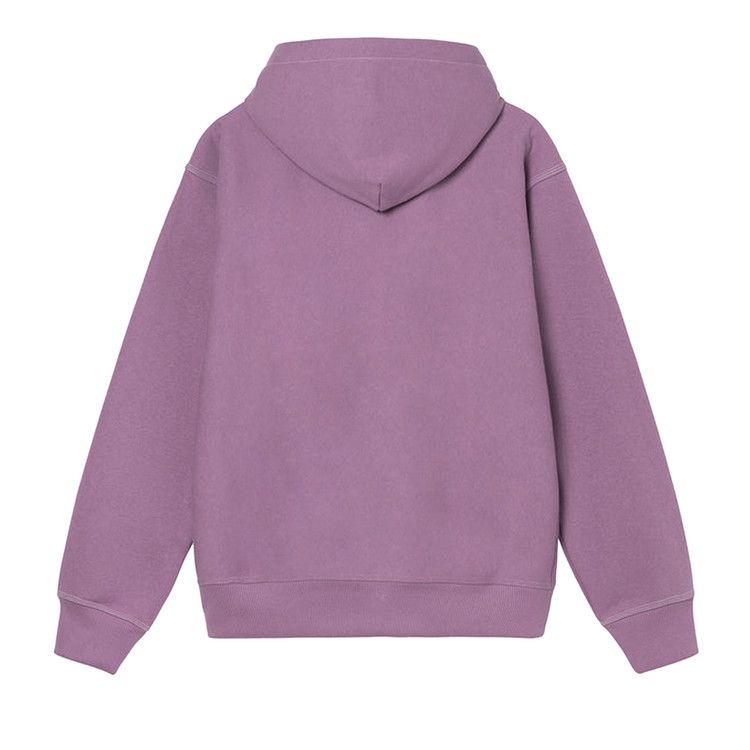 Stussy Stock Appliqué Hoodie Orchid