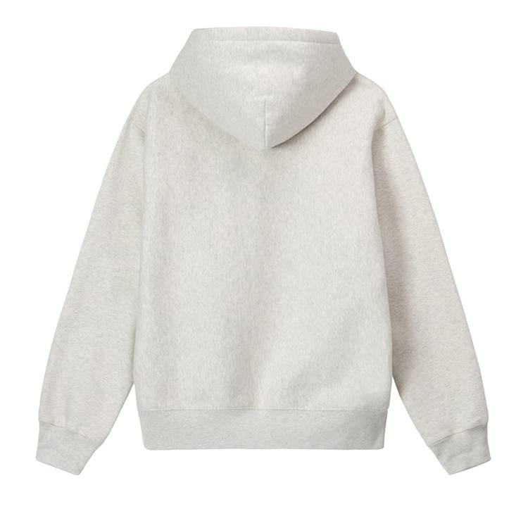 Buy Stussy 8 Ball Embroidered Hoodie 'Ash Heather' - 118479 ASH