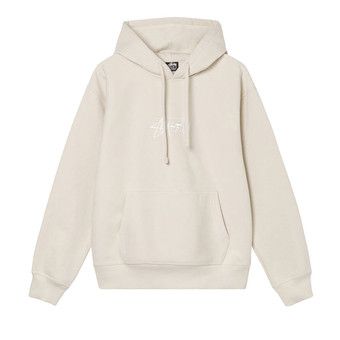 Stussy hot sale cream hoodie