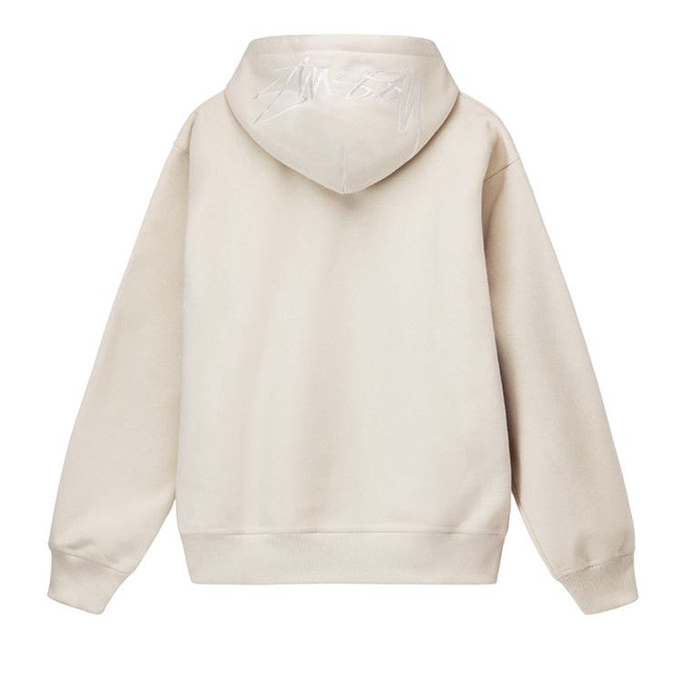 Stussy Back Appliqué Hoodie 'putty'