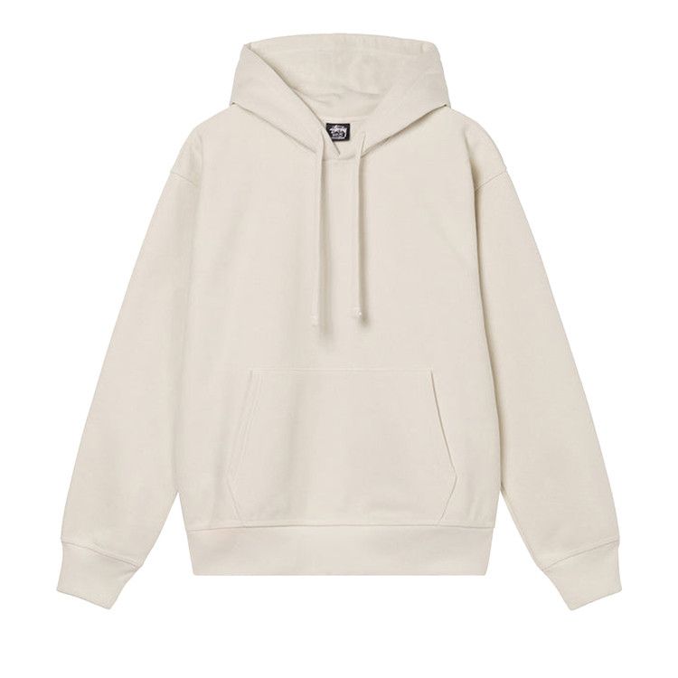 Stussy Back Appliqué Hoodie 'putty'
