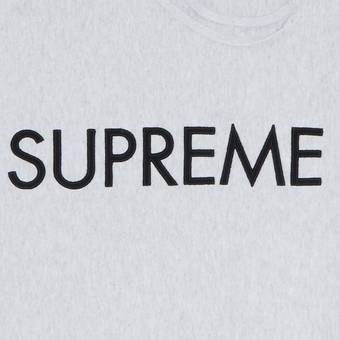 Buy Supreme Capital Hooded Sweatshirt 'Ash Grey' - FW22SW69 ASH