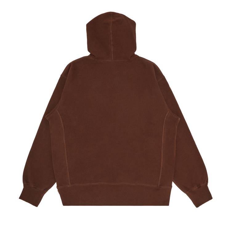 Buy Supreme Capital Hooded Sweatshirt 'Dark Brown' - FW22SW69