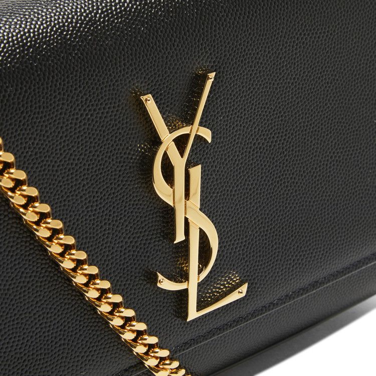 Saint Laurent Kate Small Chain Bag Black