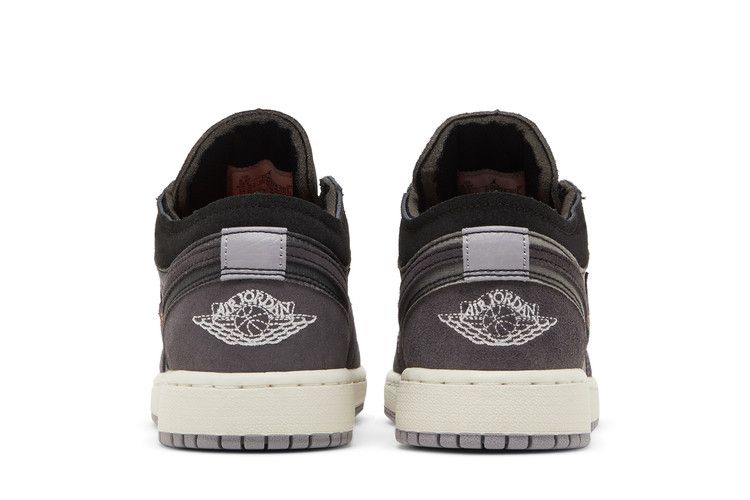 Air Jordan 1 Low SE Craft Gs Inside Out - Black