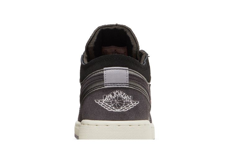 Air Jordan 1 Low SE Craft Gs Inside Out - Black